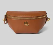 Bauchtasche aus Rindsleder mit Label-Applikation Modell 'MARCY