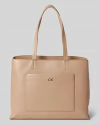 Calvin Klein Handtasche mit Label-Detail Modell 'DAILY Beige