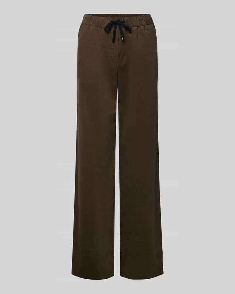 Marc Cain Cordhose mit elastischem Bund Khaki
