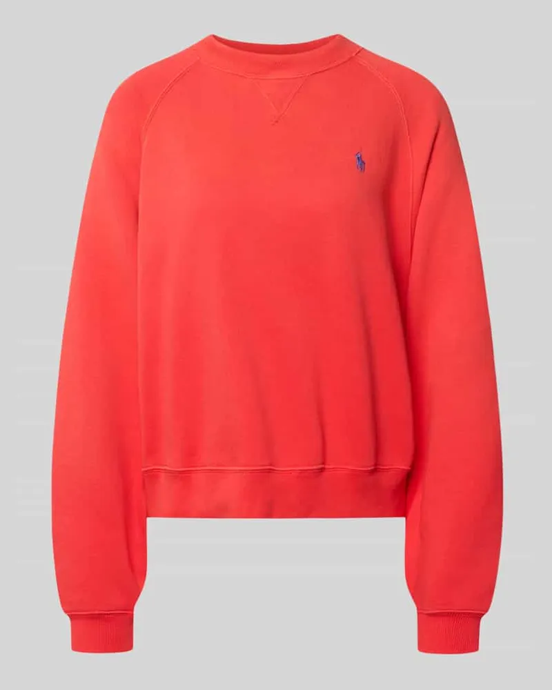 Ralph Lauren Regular Fit Sweatshirt aus Baumwoll-Mix Rot