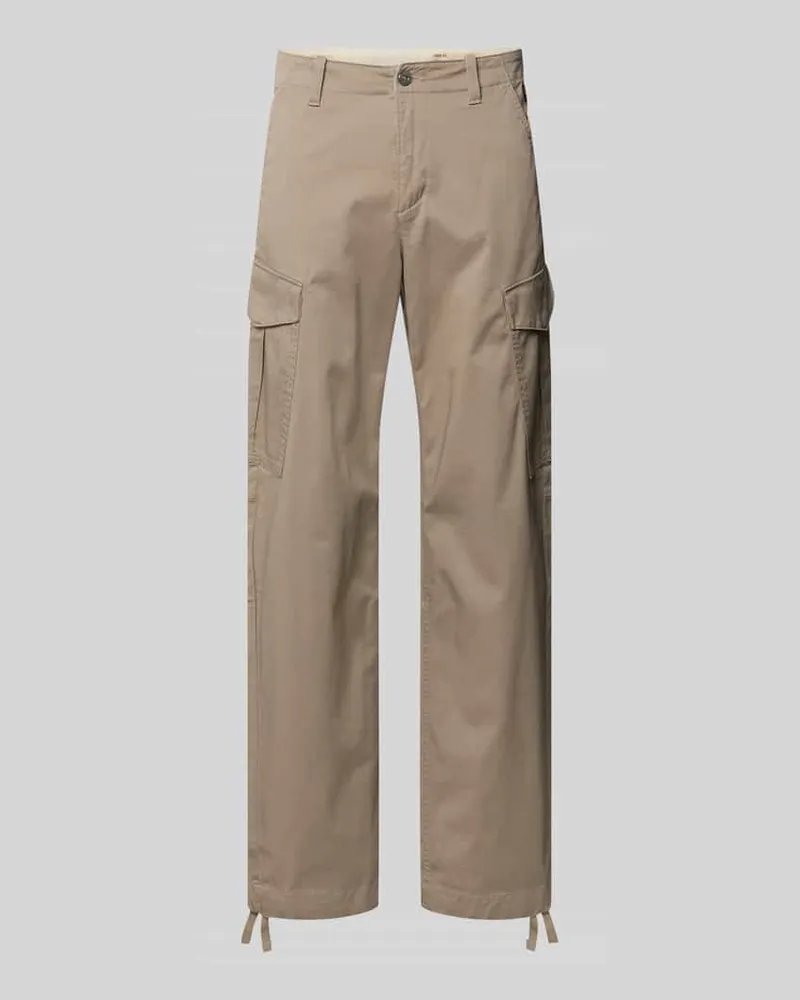 G-STAR RAW Loose Fit Cargohose aus Baumwoll-Mix Stein