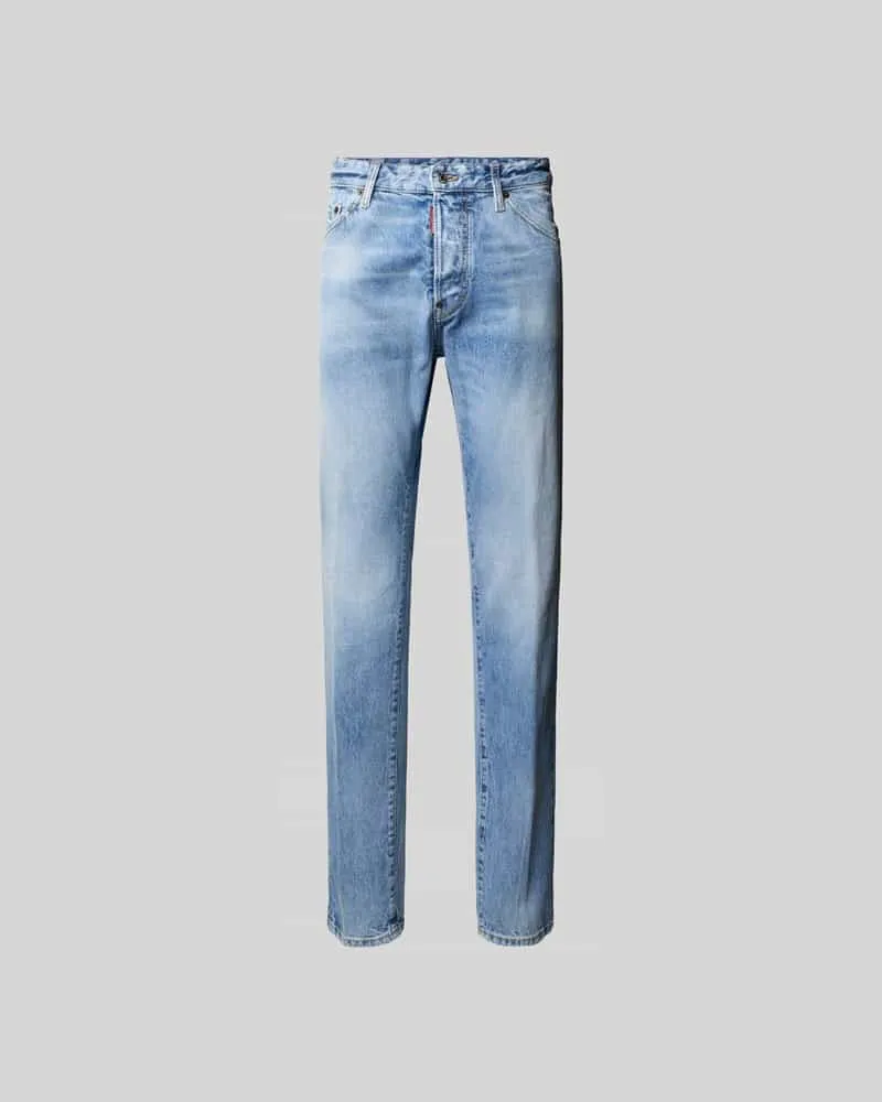 Dsquared2 Jeans mit 5-Pocket-Design Hellblau