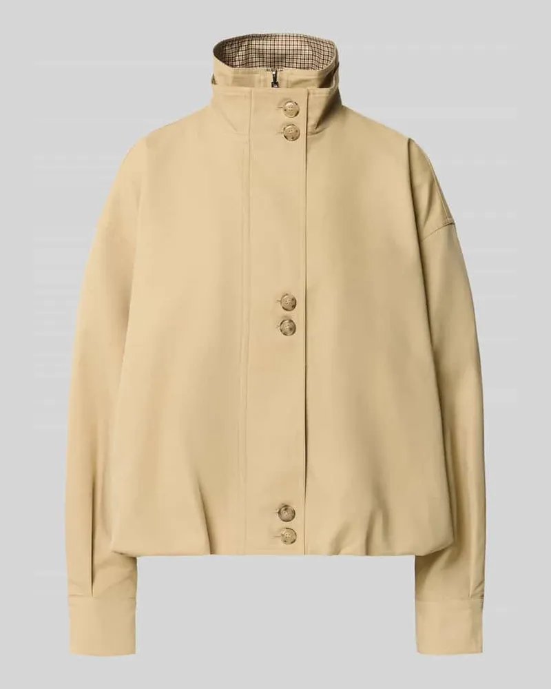 Rich&Royal Relaxed Fit Jacke mit Lyocell-Anteil Beige