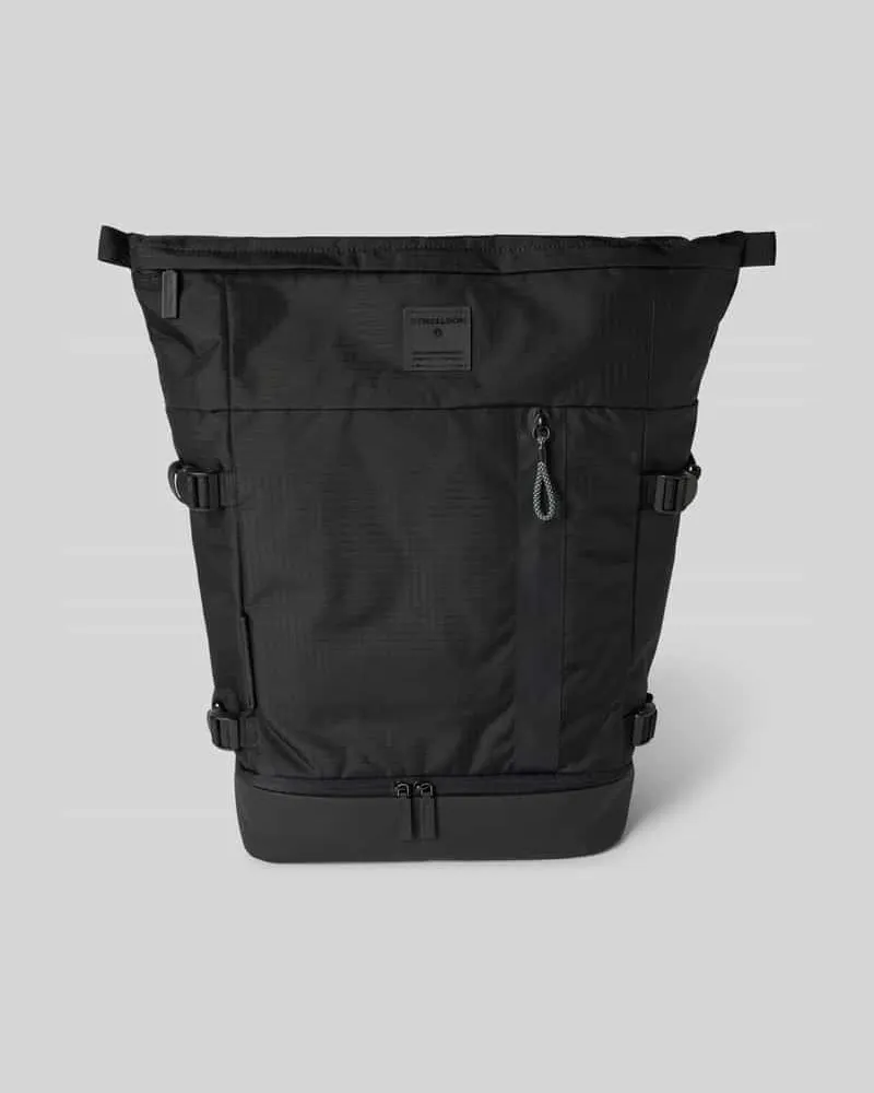 Strellson Rucksack mit Strukturmuster Modell 'sebastian Black