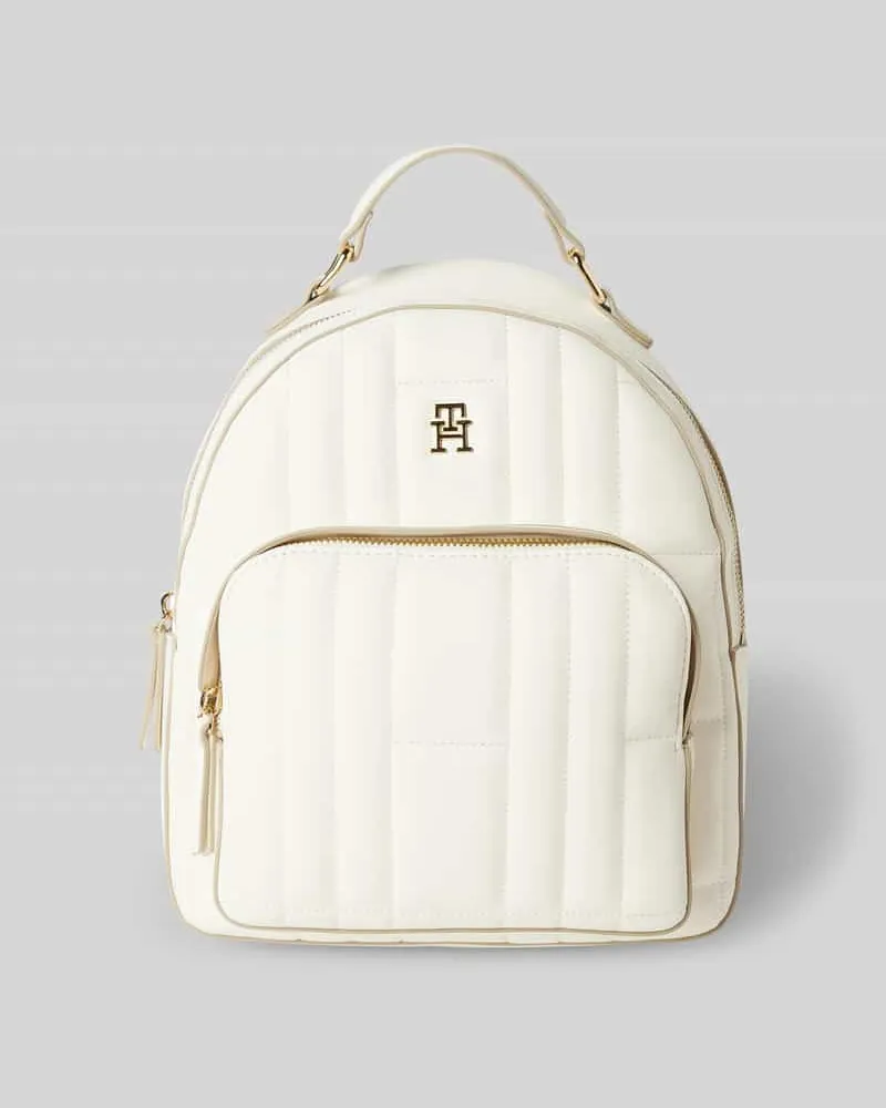 Tommy Hilfiger Rucksack mit gesteppter Oberfläche Offwhite