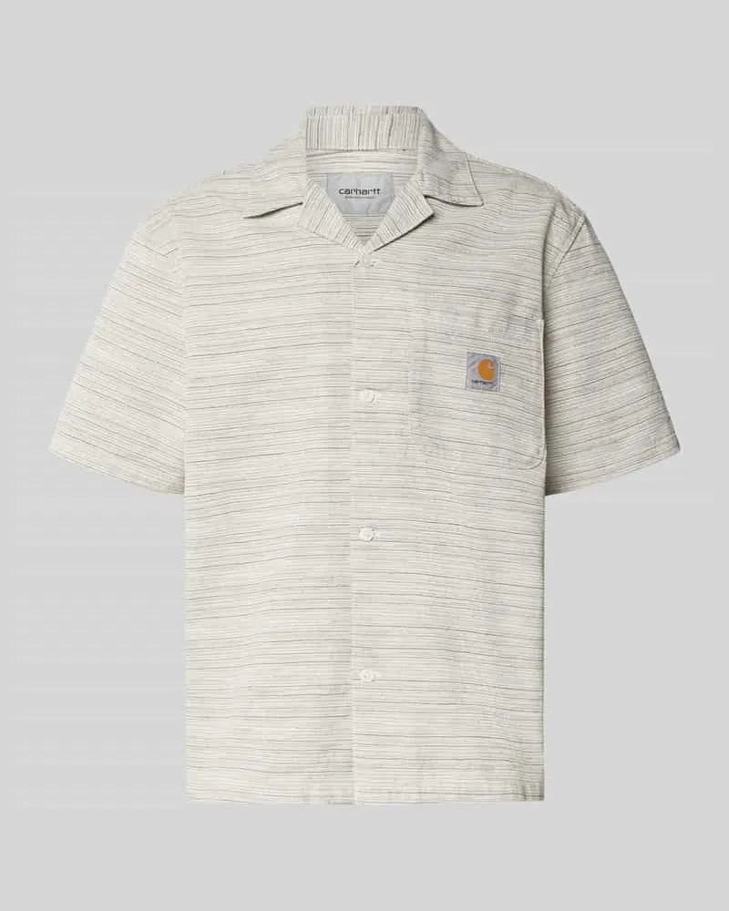 Carhartt WIP Freizeithemd mit Reverskragen Modell 'Gellar Beige