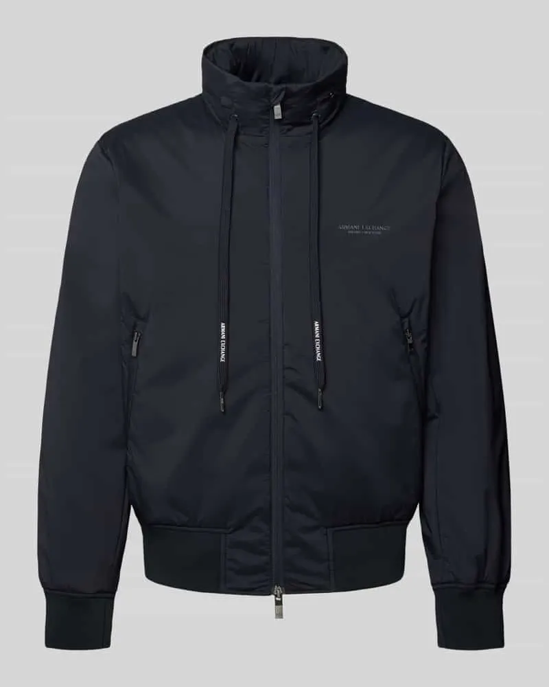 Armani Exchange Blouson mit Stehkragen Marine
