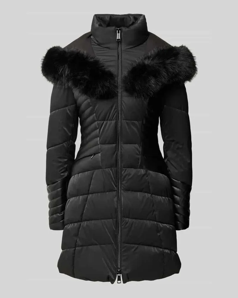 Guess Steppjacke mit Kunstfell Modell 'NEW OXANA Black