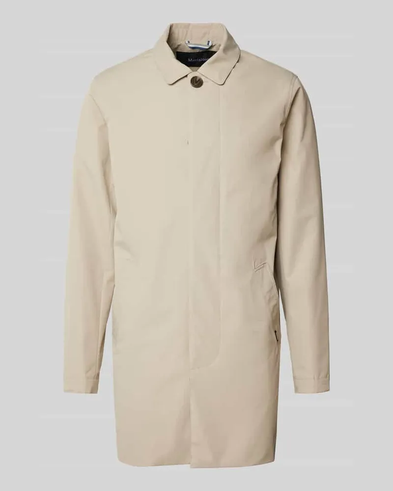 Matinique Mantel mit Leistentaschen Modell 'miles Mac Beige