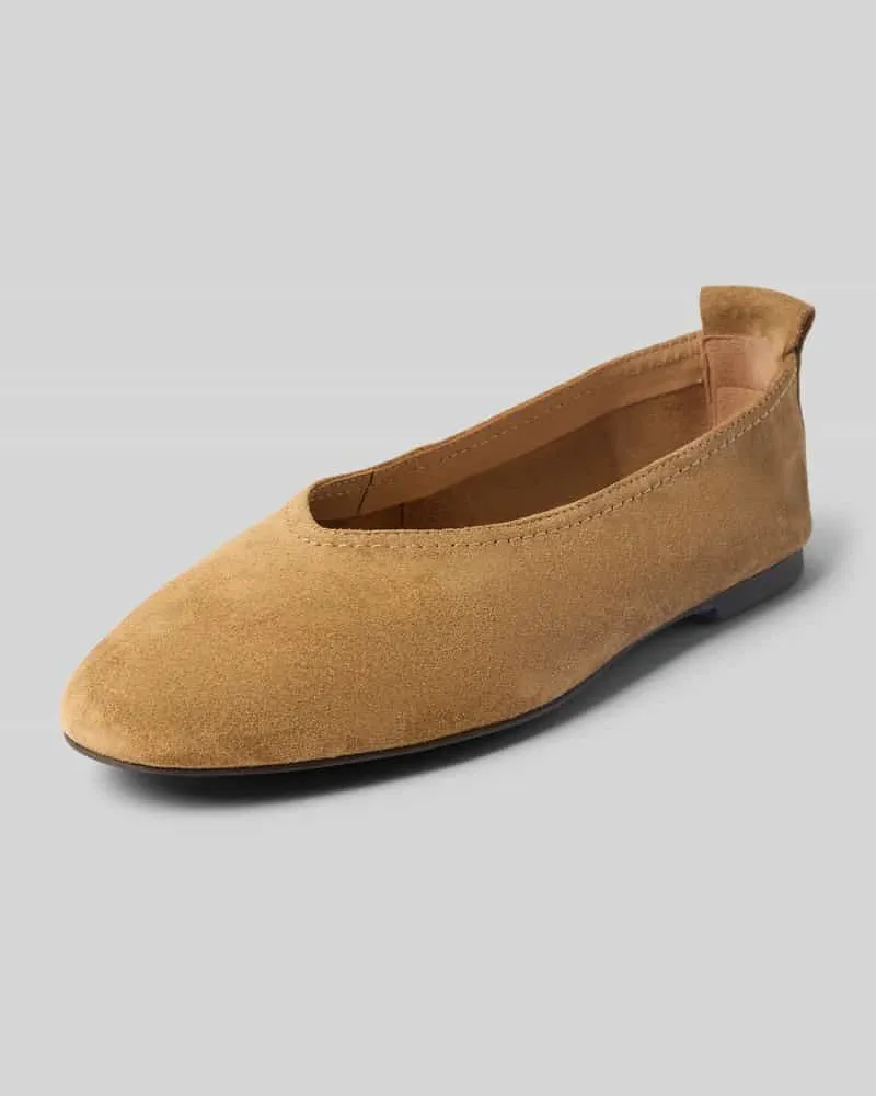Gant Ballerinas aus echtem Leder Modell 'Chadii Hellbraun