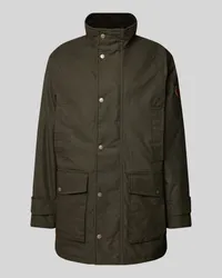 Gant Jacke mit Stehkragen Modell 'DOUBLE DECKER Oliv