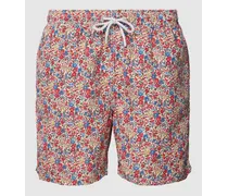 Badehose mit Allover-Muster Modell 'GUSTAVIA