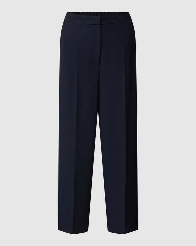 Tommy Hilfiger Cropped Hose in unifarbenem Design Marine