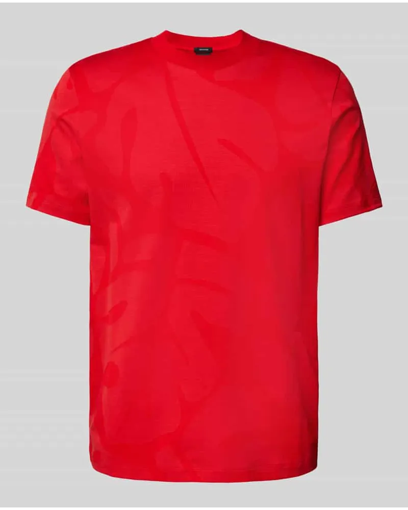 HUGO BOSS T-Shirt mit Rundhalsausschnitt Modell 'Thompson Rot