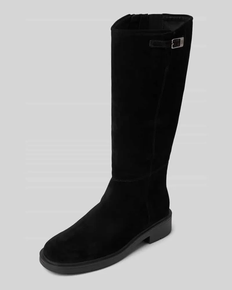 Högl Stiefel aus echtem Leder Modell 'Suede Black