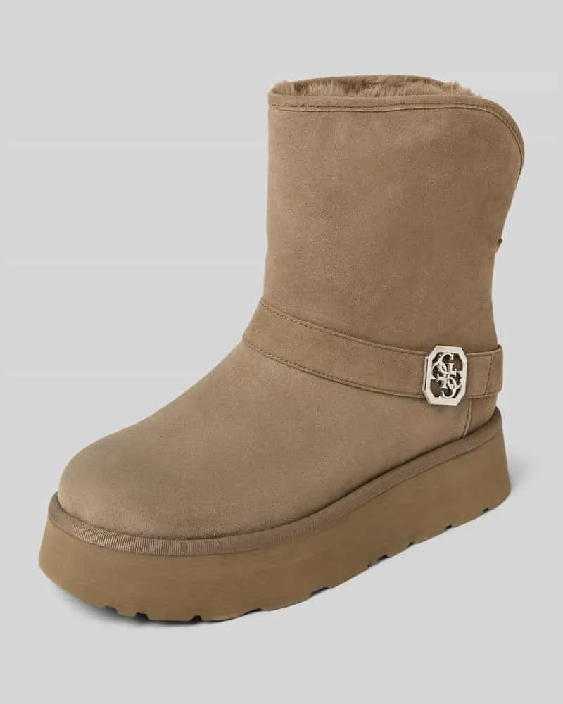 Guess Boots mit Label-Details Modell 'DOLSAY Oliv