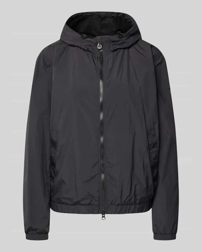 Peuterey Regular Fit Jacke mit Kapuze Modell 'Nigle Black