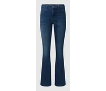 Bootcut  Jeans mit Label-Detail Modell 'DREAM