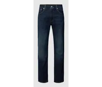 Tapered Fit Jeans mit 5-Pocket-Design Modell "502 TAPER DARK INDIGO