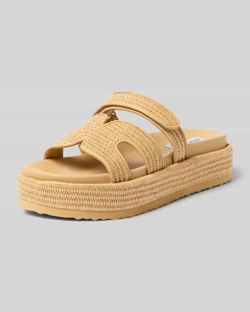 Steve Madden Sandalette mit Plateausohle Modell 'Bigmissile Sand