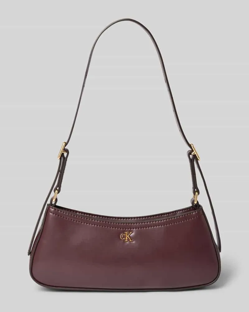 Calvin Klein Handtasche mit Label-Detail Bordeaux