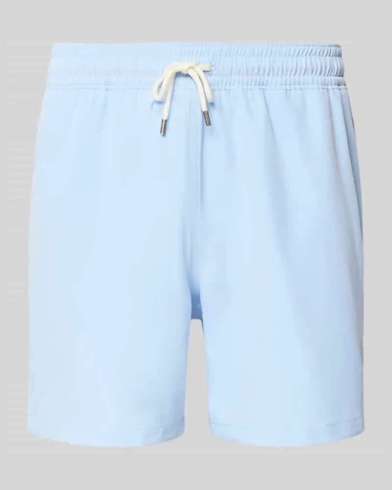 Ralph Lauren Badehose mit elastischem Bund Hellblau
