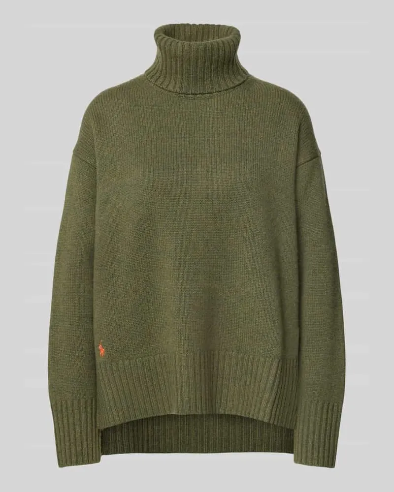 Ralph Lauren Strickpullover mit Rollkragen Gruen