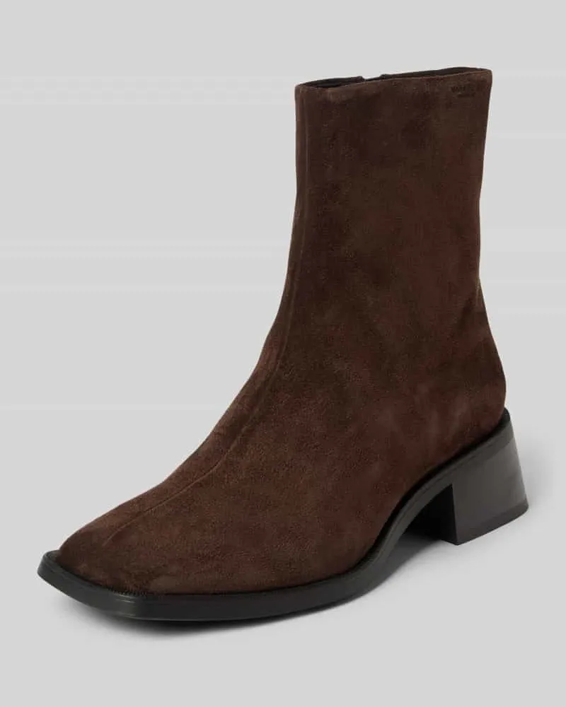 Vagabond Stiefeletten aus echtem Rindvelours Modell 'BLANCA Dunkelbraun