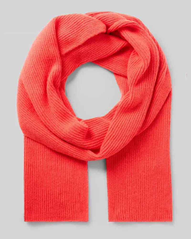 UNIO Schal mit Schurwoll-Anteil MADE in Germany Orange