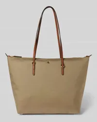 Ralph Lauren Handtasche mit Logo-Applikation Modell 'KEATON Sand