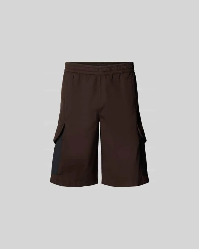 A-COLD-WALL* Cargoshorts mit elastischem Bund Mittelbraun