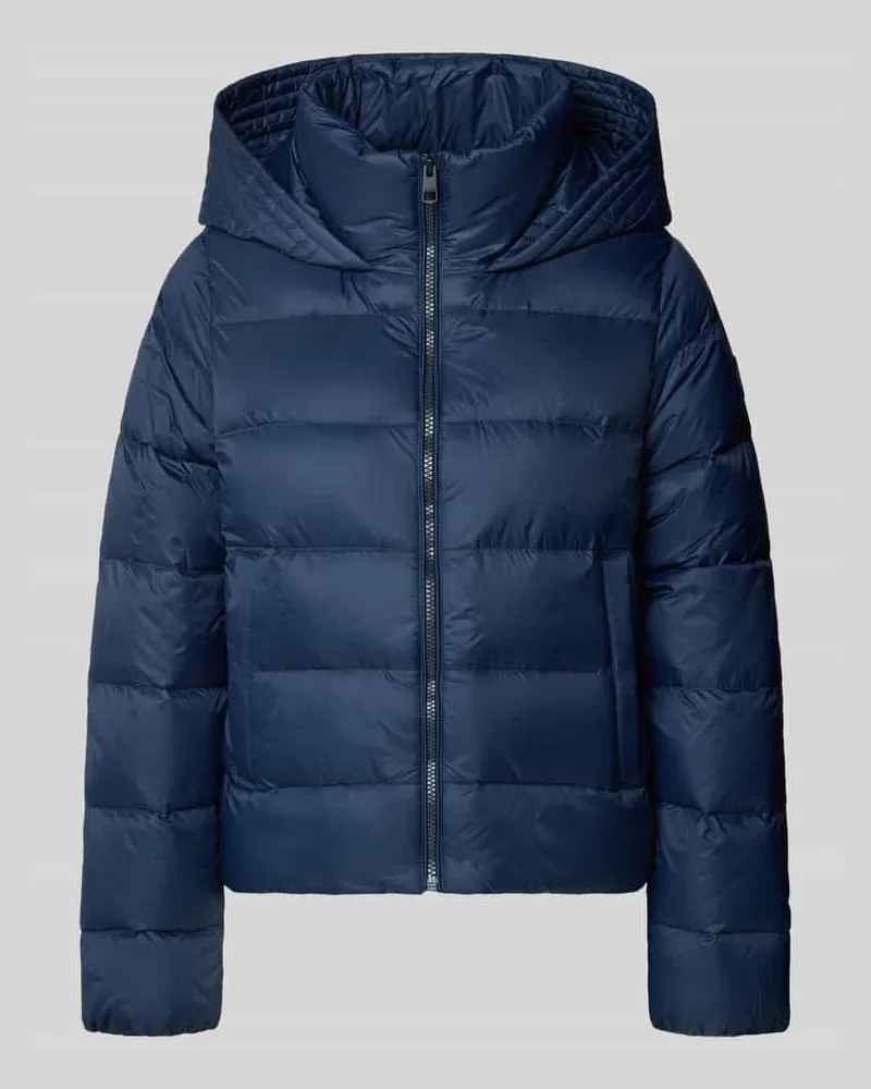 Tommy Hilfiger Regular Fit Daunenjacke mit Label Patch Marine