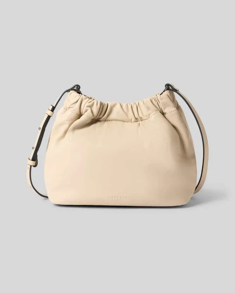 Liebeskind Hobo Bag mit Logo-Prägung Modell 'CLOUD Offwhite