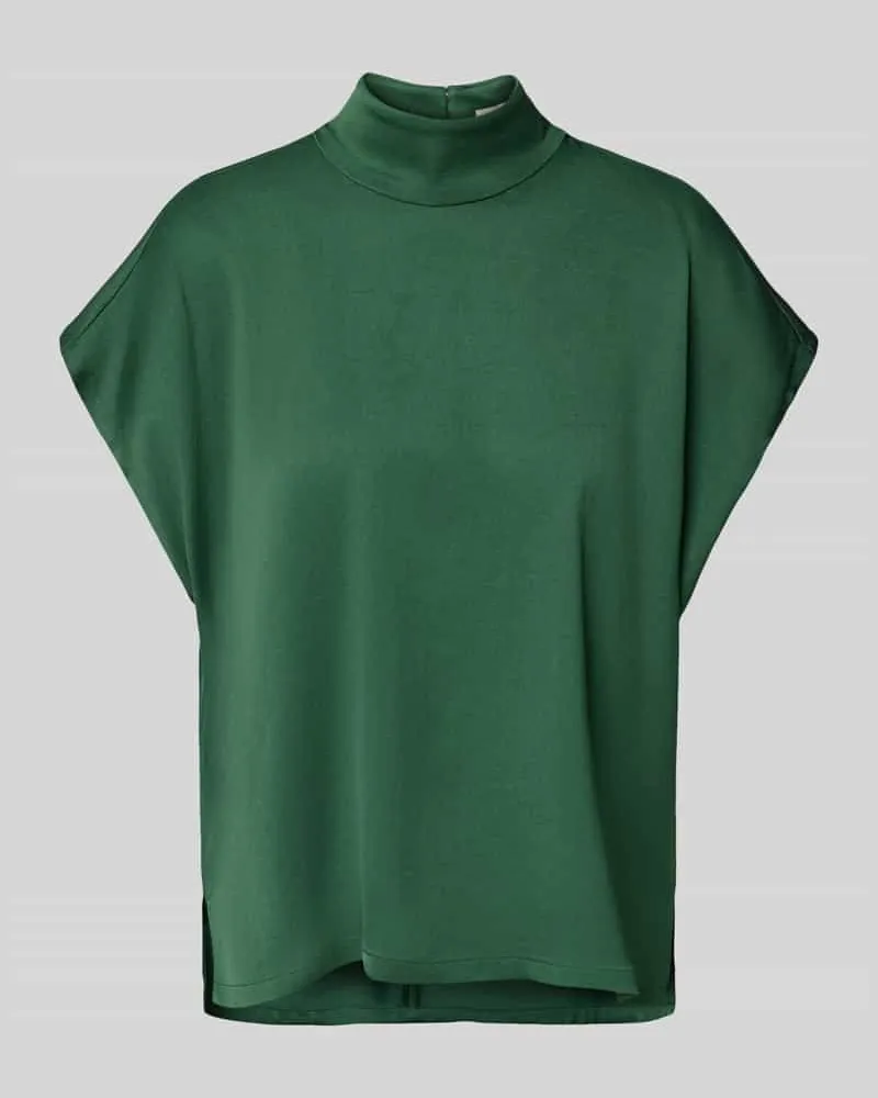 Drykorn Blusenshirt mit Stehkragen Modell 'ALARIA Dunkelgruen