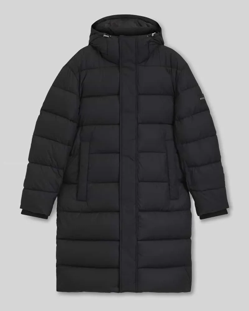 HUGO BOSS Regular Fit Steppmantel mit Zweiwege-Reißverschluss Modell 'CENUTO Black