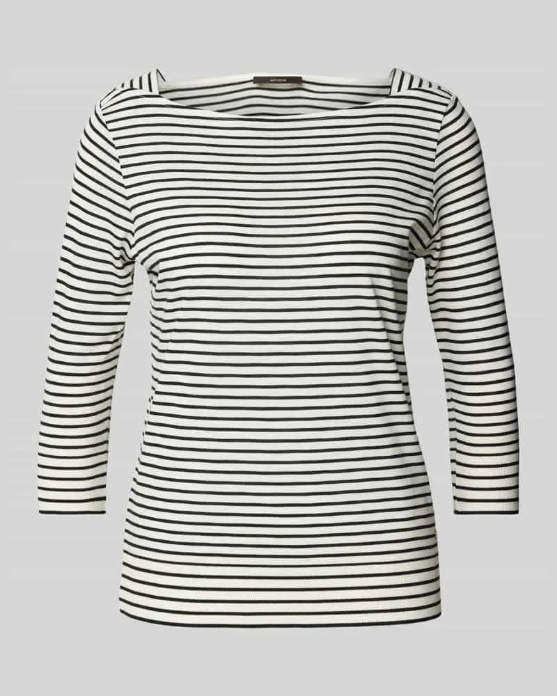 windsor. Longsleeve mit 3/4-Arm Black