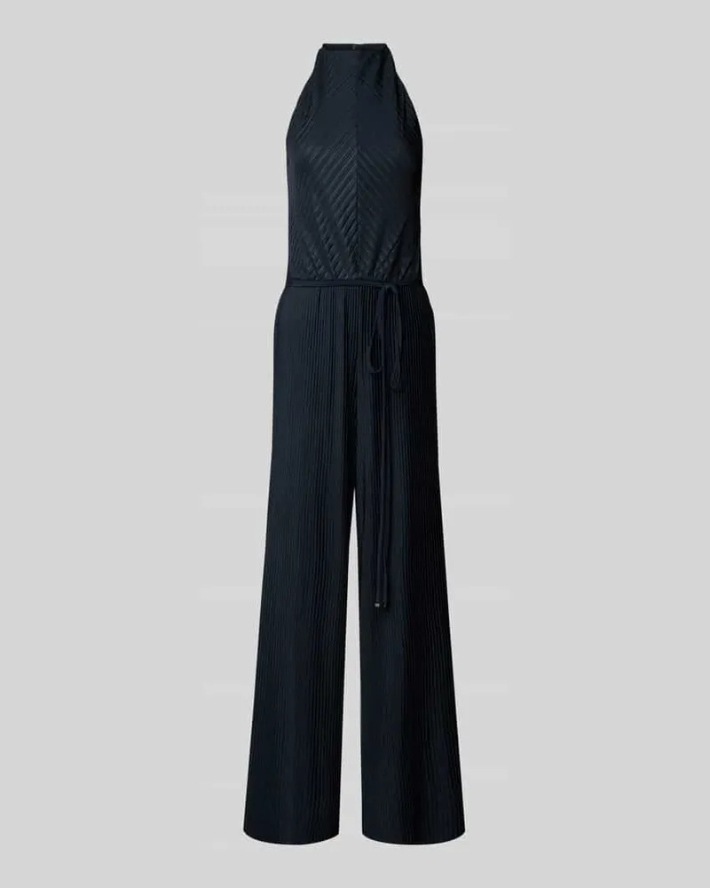 HUGO BOSS Jumpsuit mit Plisseefalten Modell 'Exuma Marine
