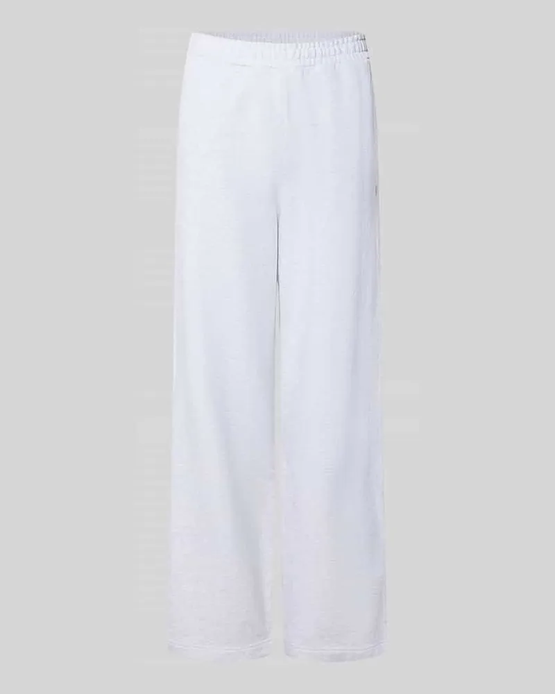 Carhartt WIP Wide Fit Sweatpants aus reiner Baumwolle Modell 'Cassie Hellgrau