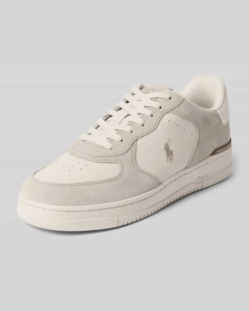 Ralph Lauren Sneaker aus echtem Leder Modell 'MASTERS CRT Beige
