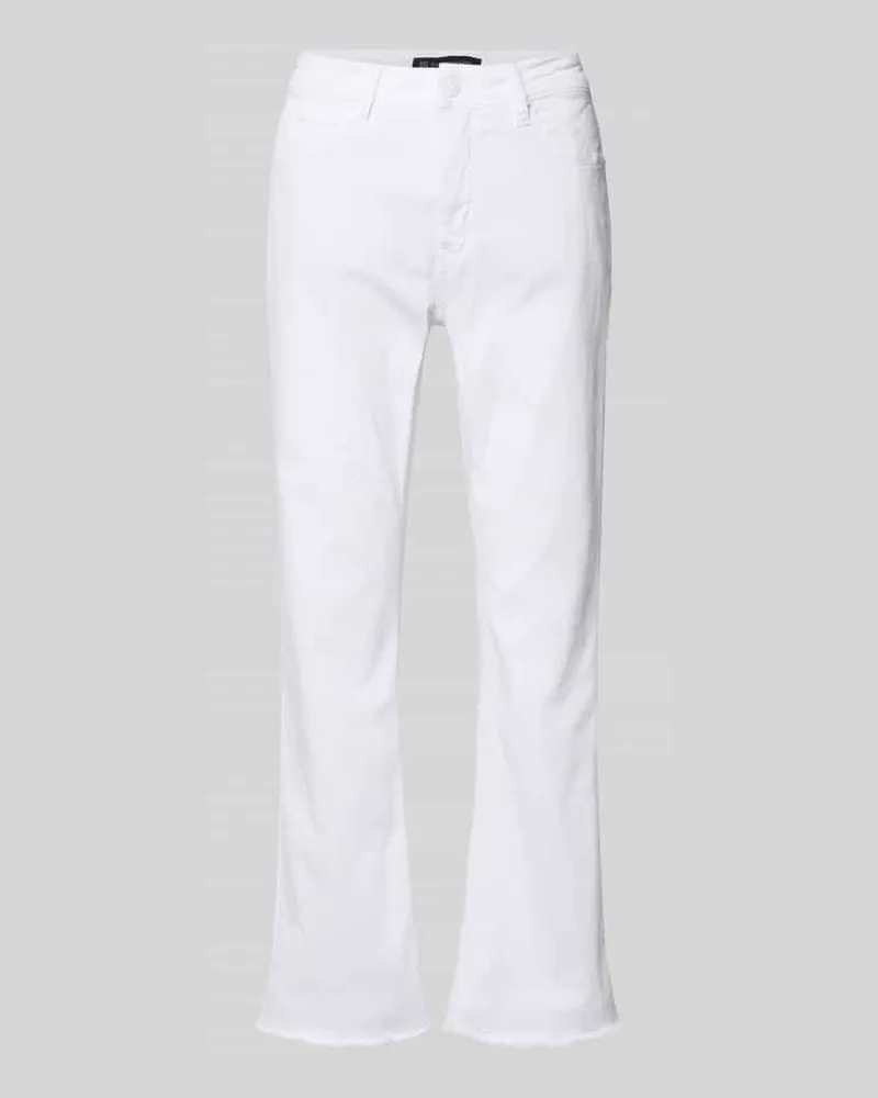 RAFFAELLO ROSSI  Straight Fit Jeans im 5-Pocket-Design Weiss