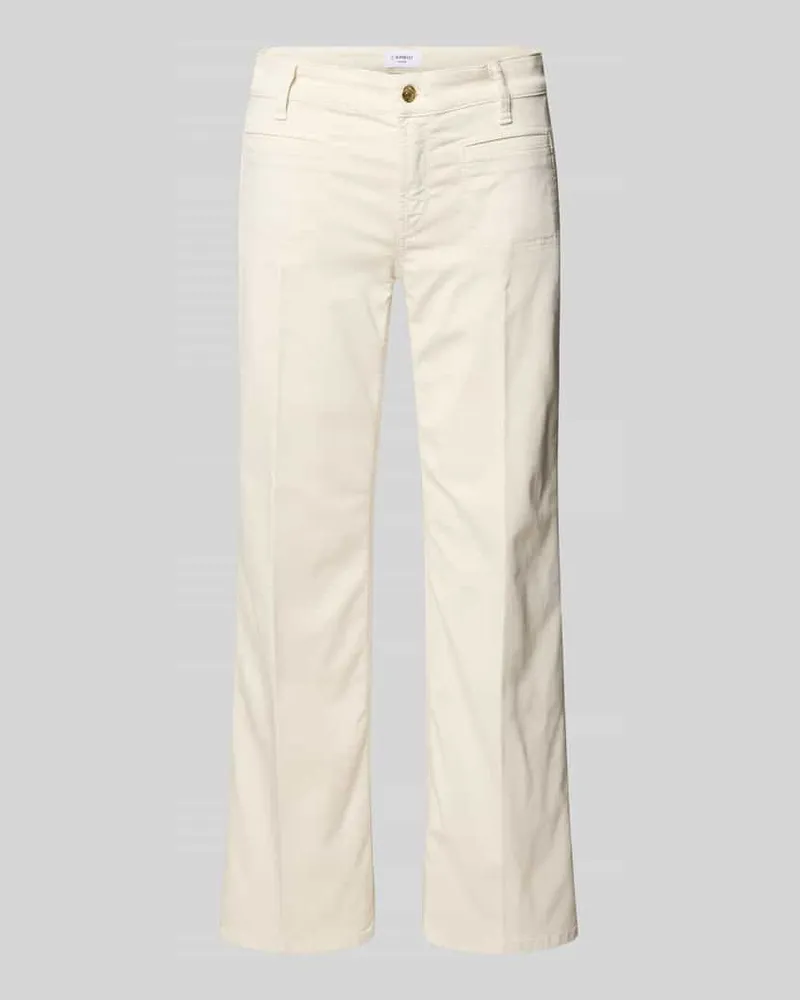 Cambio Relaxed Fit Jeans mit Eingrifftaschen Modell 'TESS Stein