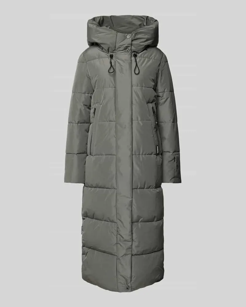 khujo Steppmantel mit Label-Detail Modell 'SOULANI Blau