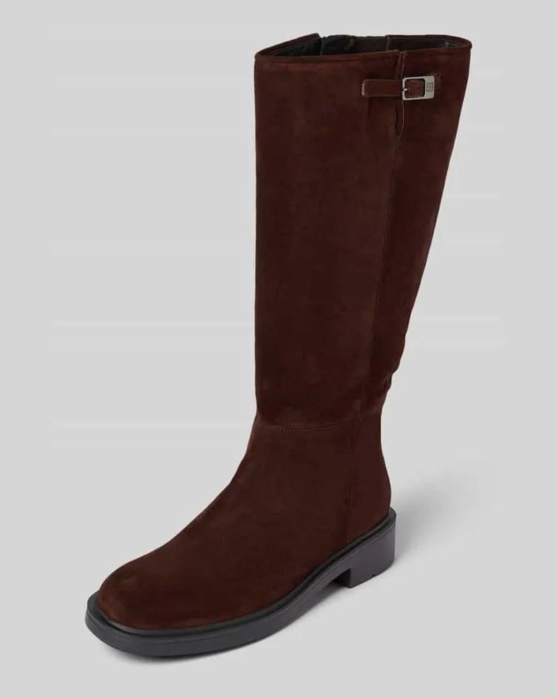 Högl Stiefel aus echtem Leder Modell 'Suede Taupe
