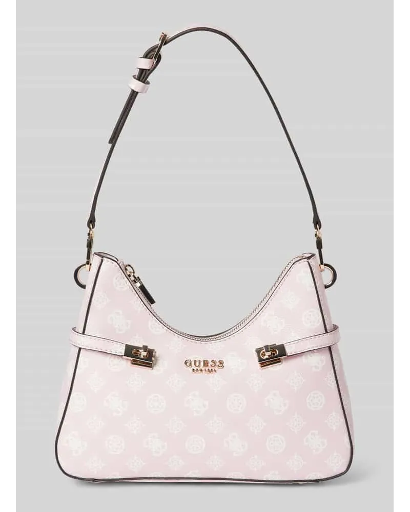 Guess Hobo Bag mit Label-Detail Rosa