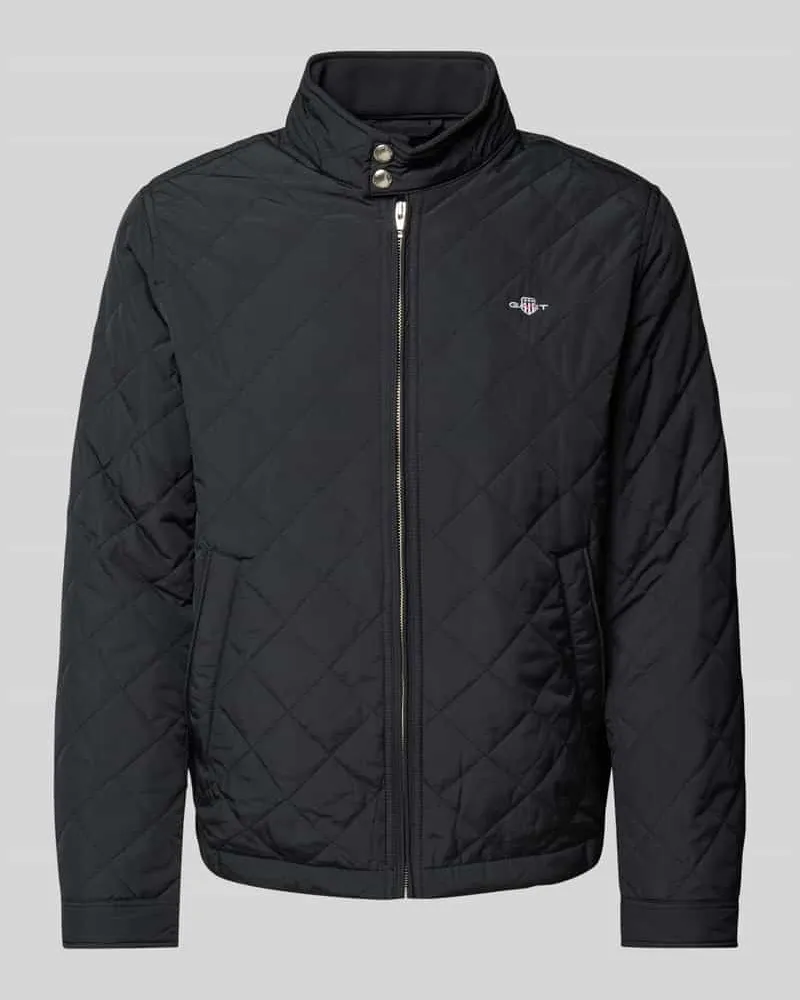 Gant Jacke mit Label-Details Modell 'QUILTED Black