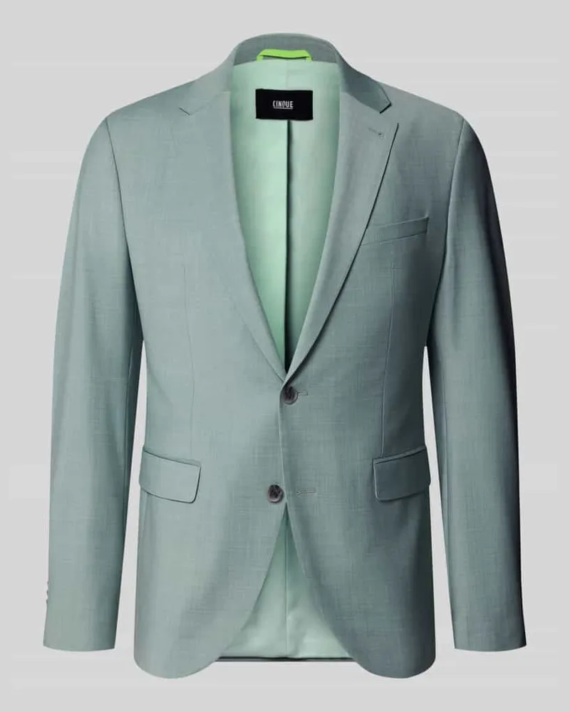 cinque Slim Fit 2-Knopf-Sakko mit Pattentaschen Modell 'Monopoly Hellgruen