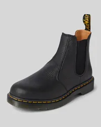 Dr.Martens Chelsea Boots aus Leder mit Ziernaht Black