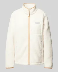 Columbia Sportswear Company Sherpa Jacket mit Label-Patch Modell 'West Bend Offwhite