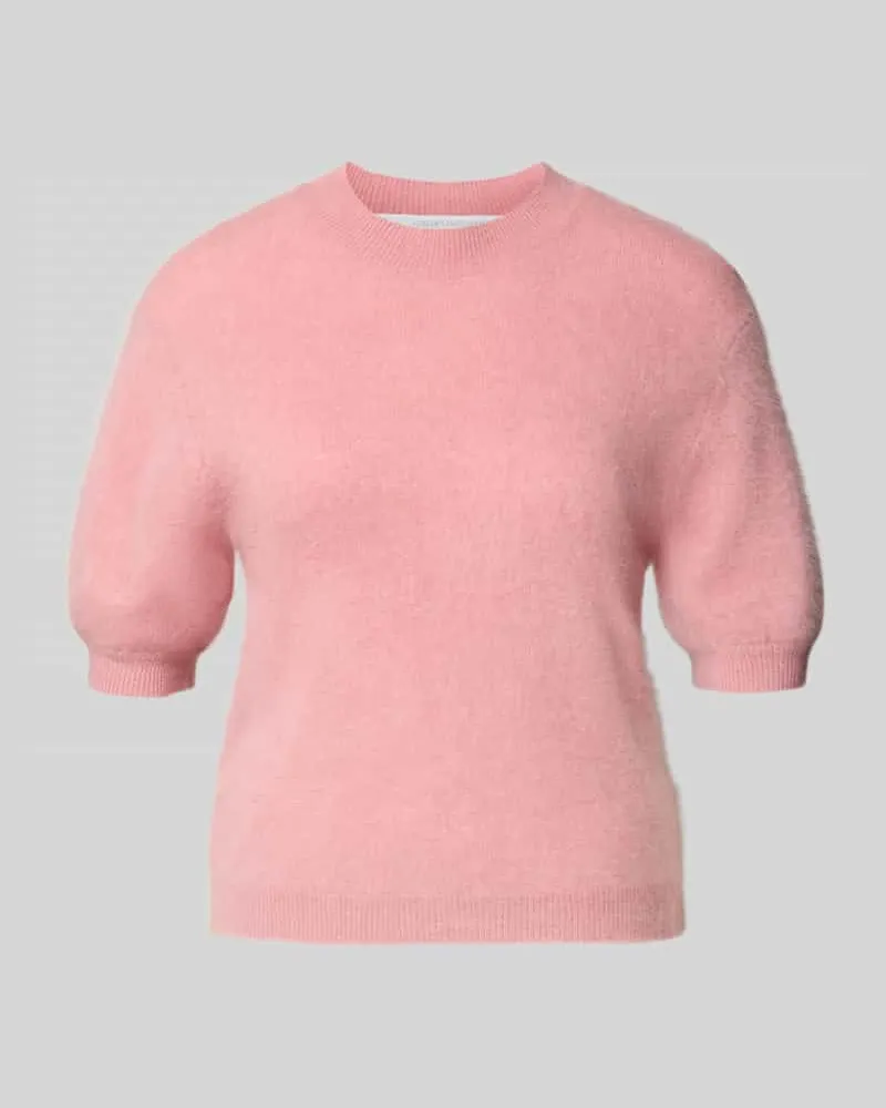 Herzen's Angelegenheit Strickpullover aus Effektgarn mit 1/2-Arm Altrosa