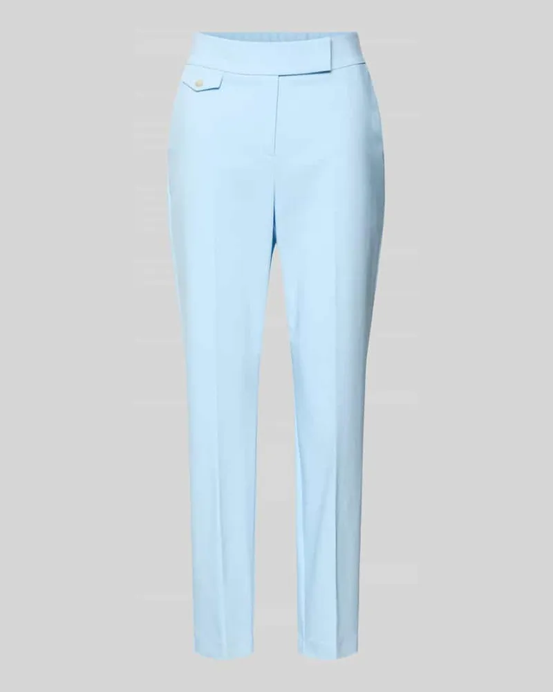 S.Oliver Regular Fit Stoffhose mit Baumwoll-Anteil Hellblau